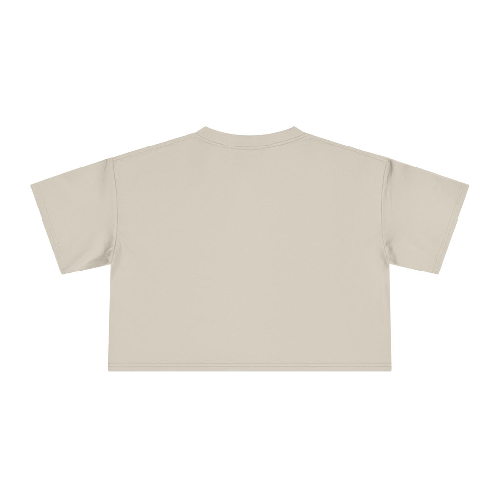 Dandelion Puff Crop Tee | Simple Botanical Illustration