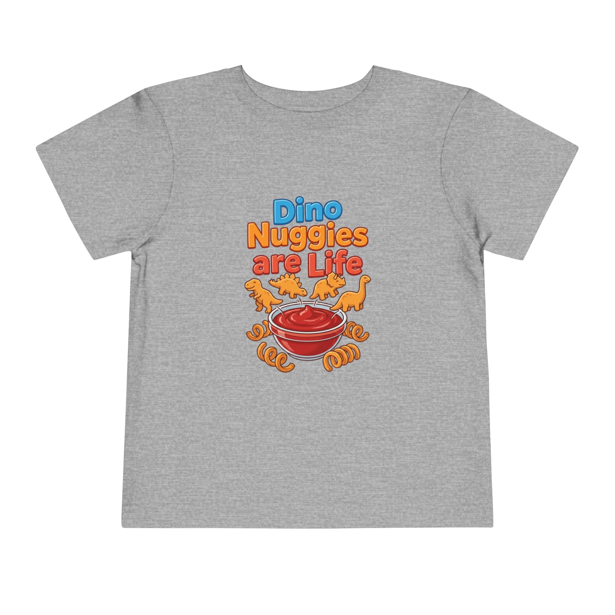 Dino Nuggies are Life Toddler Tee, Dinosaur Nugget Graphic, Dino Nugget Lovers, Toddler Gift, Chicken Nugget Gift