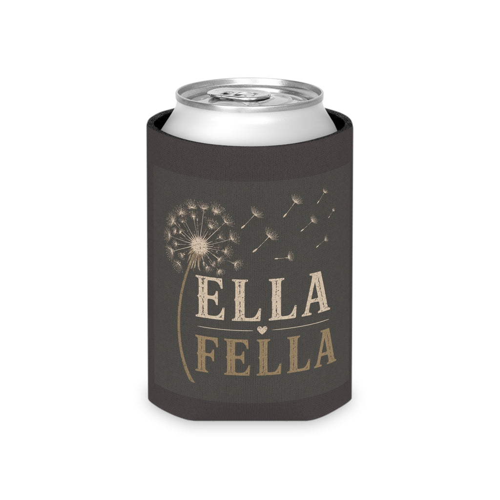 Ella Fella Dandelion Can Cooler | Floral Can Cooler, Beverage Sleeve