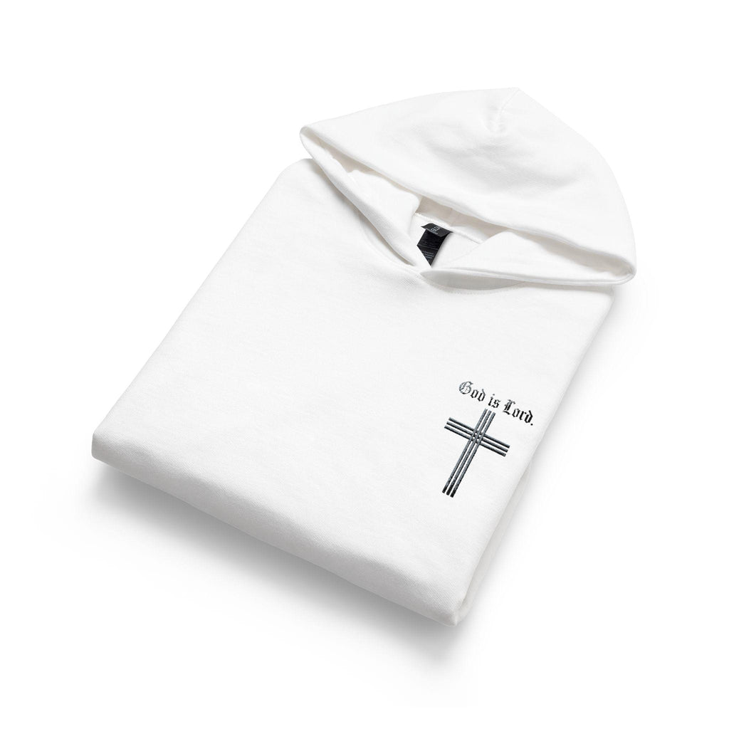 Jesus Cross Youth Hoodie | Small Chest Cross Graphic, Faith Design
