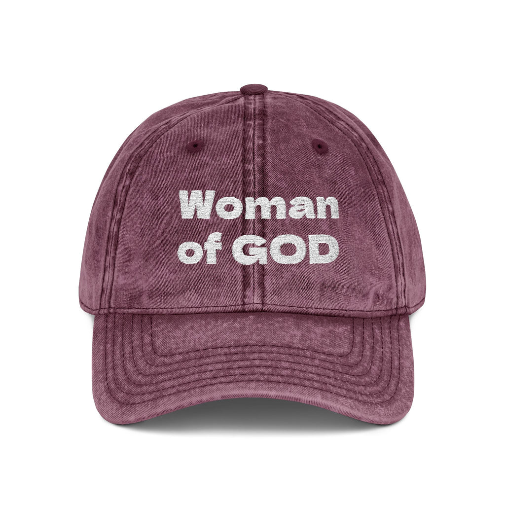 Woman of God baseball cap | embroidered vintage dad hat