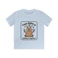 Capybara Juggling Holding It Together kids tee | Cute Animal Kids Shirt