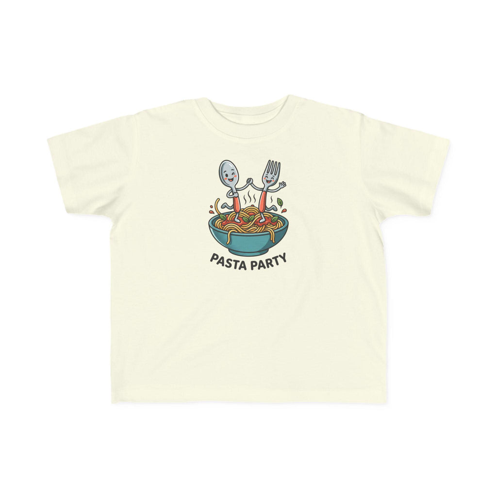 Pasta Party kids T-Shirt | Cute spaghetti bowl illustration