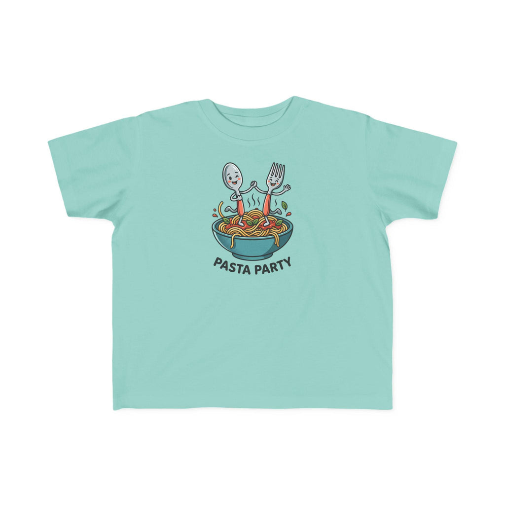 Pasta Party kids T-Shirt | Cute spaghetti bowl illustration