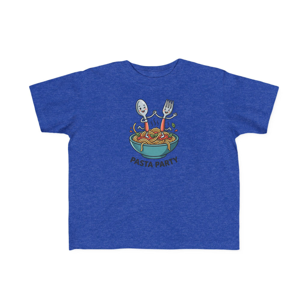 Pasta Party kids T-Shirt | Cute spaghetti bowl illustration