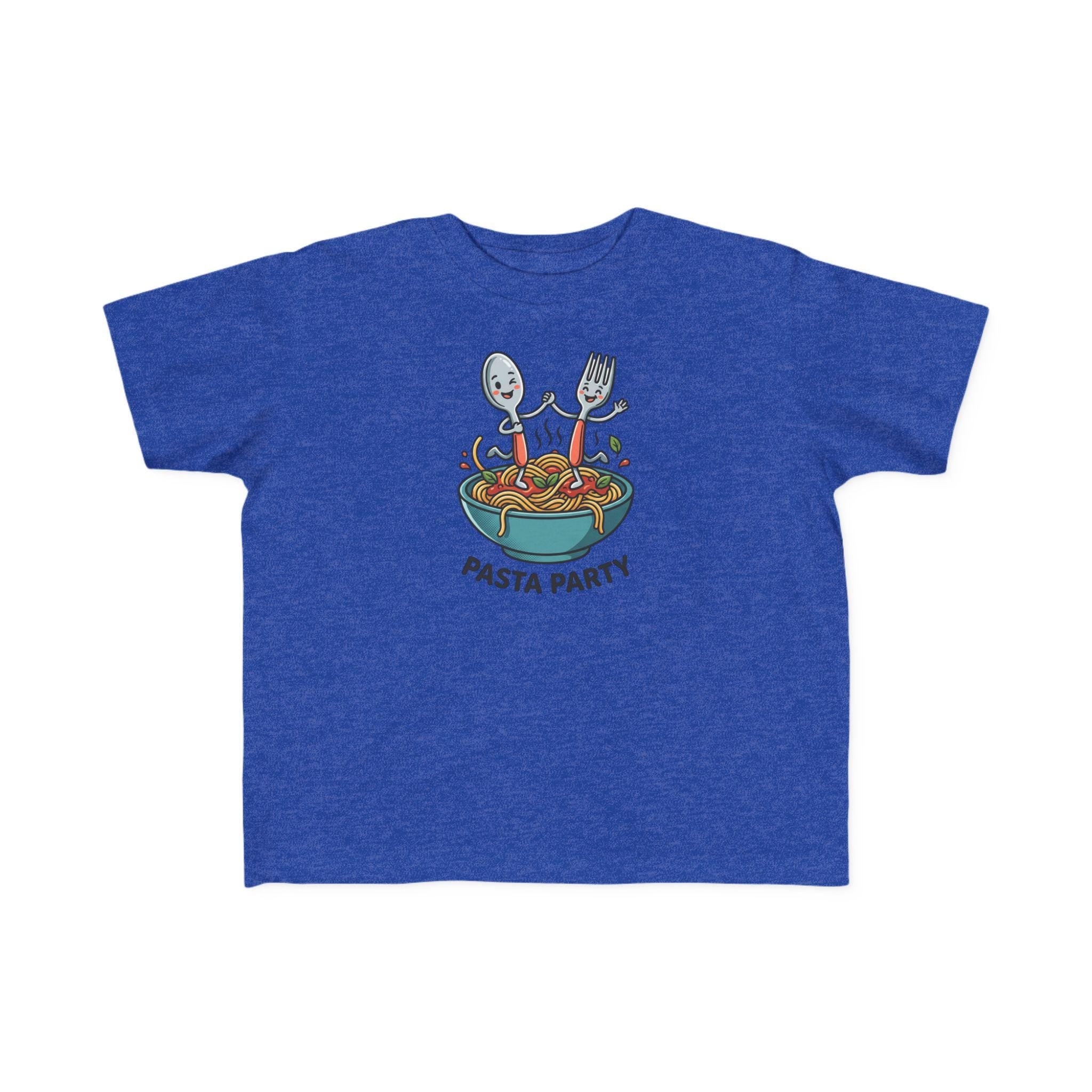 Pasta Party kids T-Shirt | Cute spaghetti bowl illustration