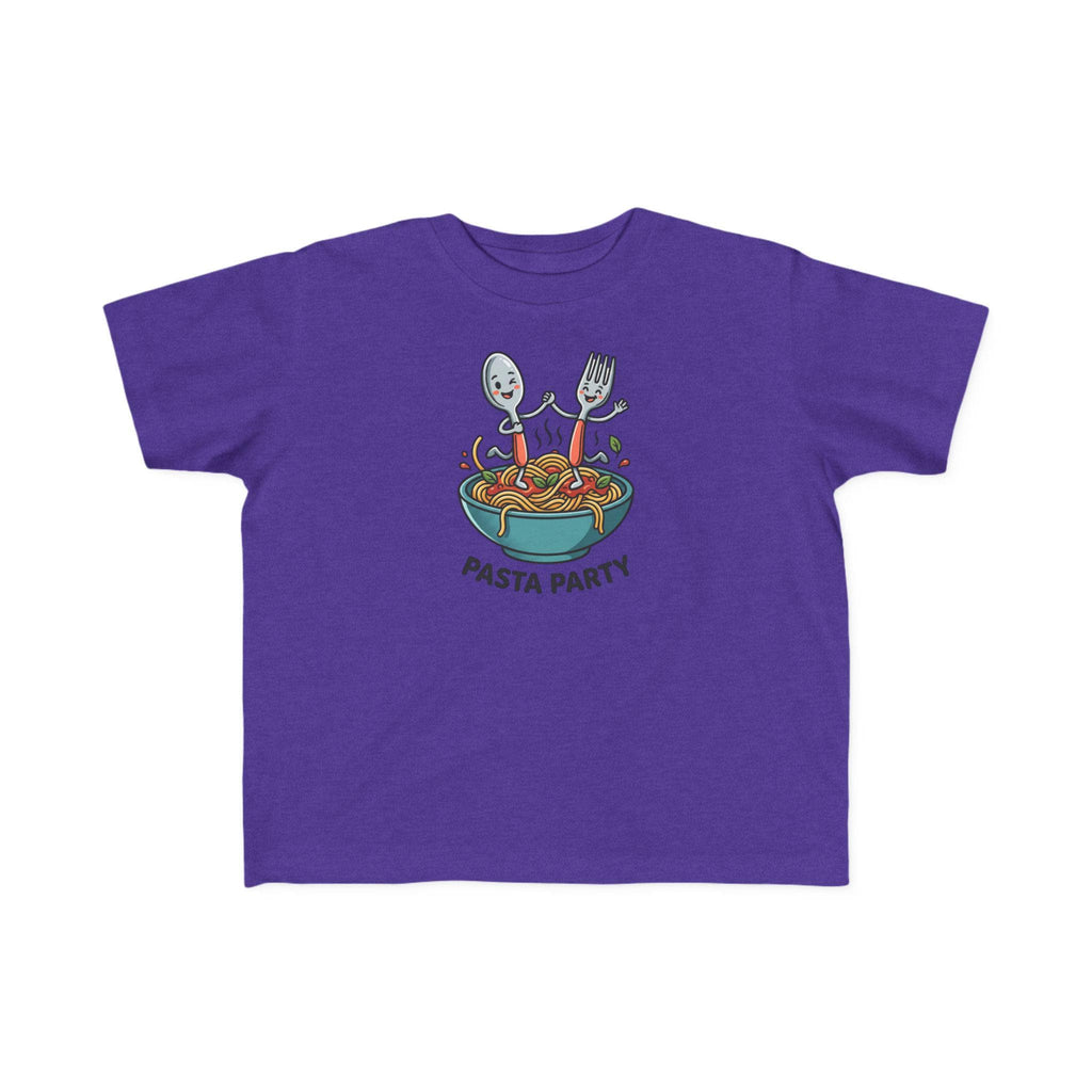 Pasta Party kids T-Shirt | Cute spaghetti bowl illustration