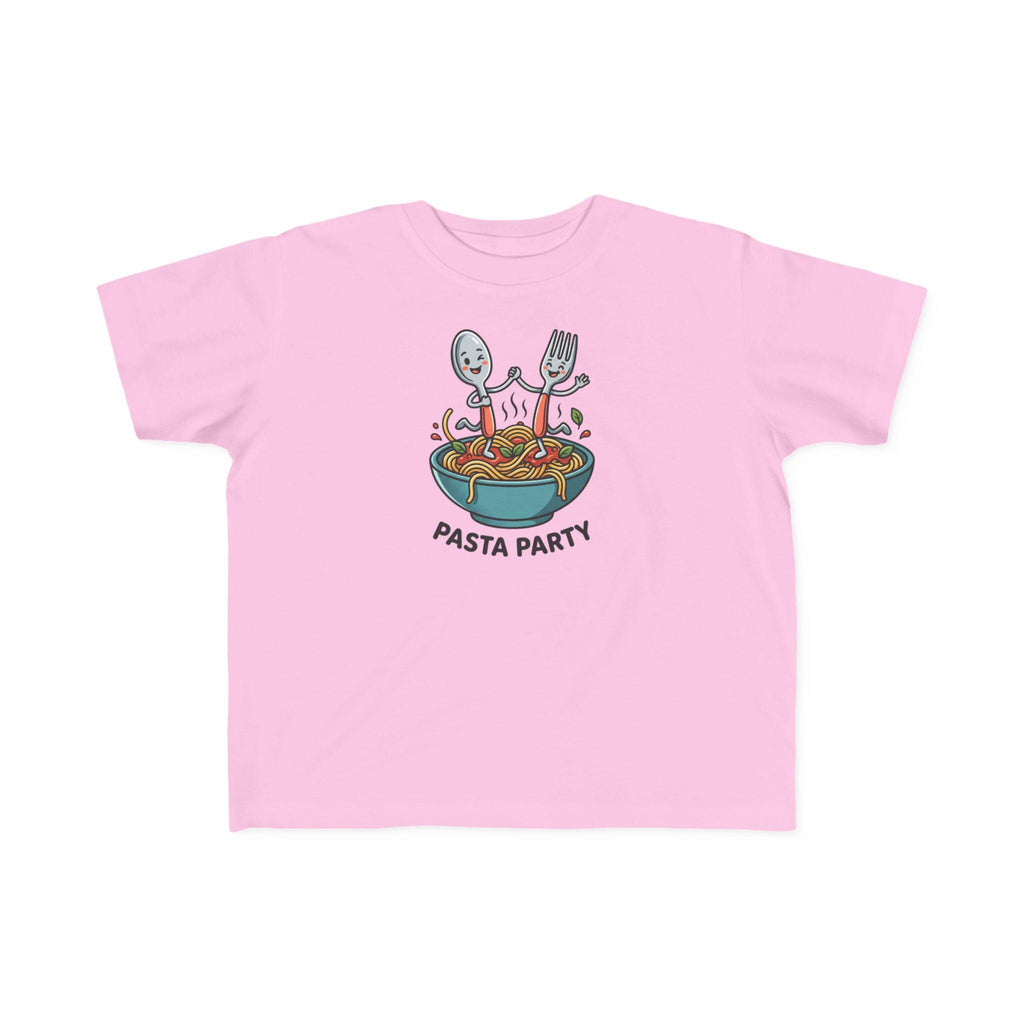 Pasta Party kids T-Shirt | Cute spaghetti bowl illustration