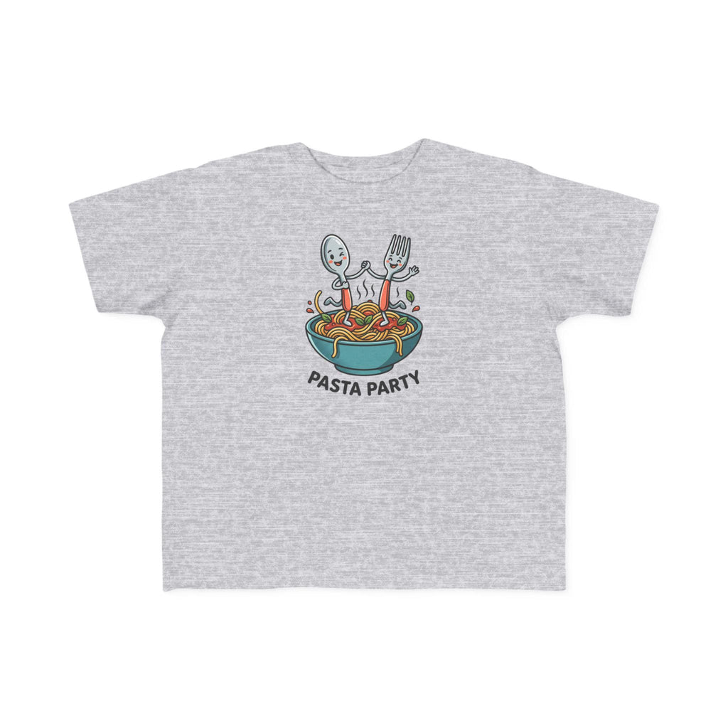 Pasta Party kids T-Shirt | Cute spaghetti bowl illustration