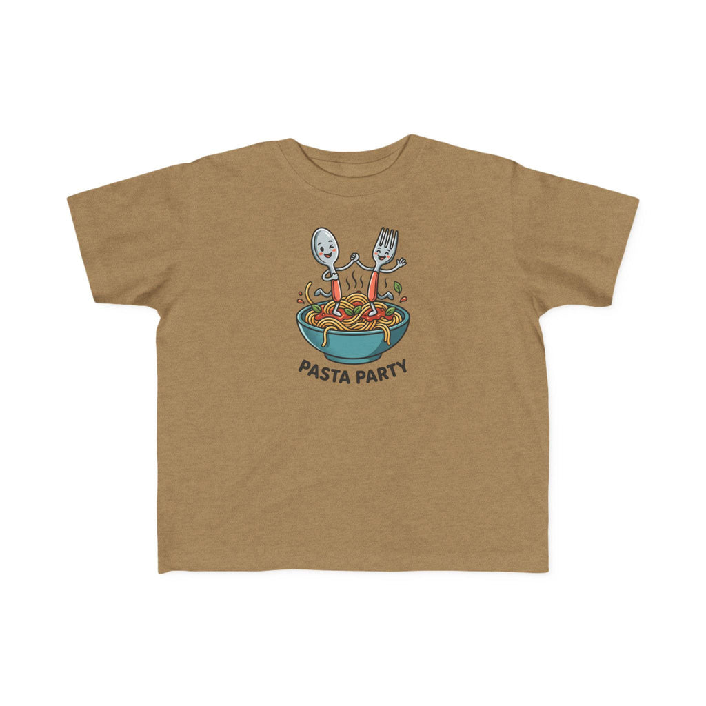 Pasta Party kids T-Shirt | Cute spaghetti bowl illustration