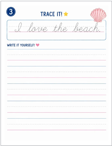 50 Cursive Sentence Workbook