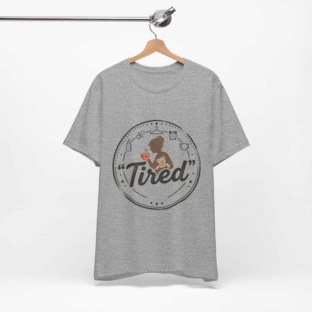 Tired Mom Graphic Tee | Mama Life, Coffee, Baby Bottle