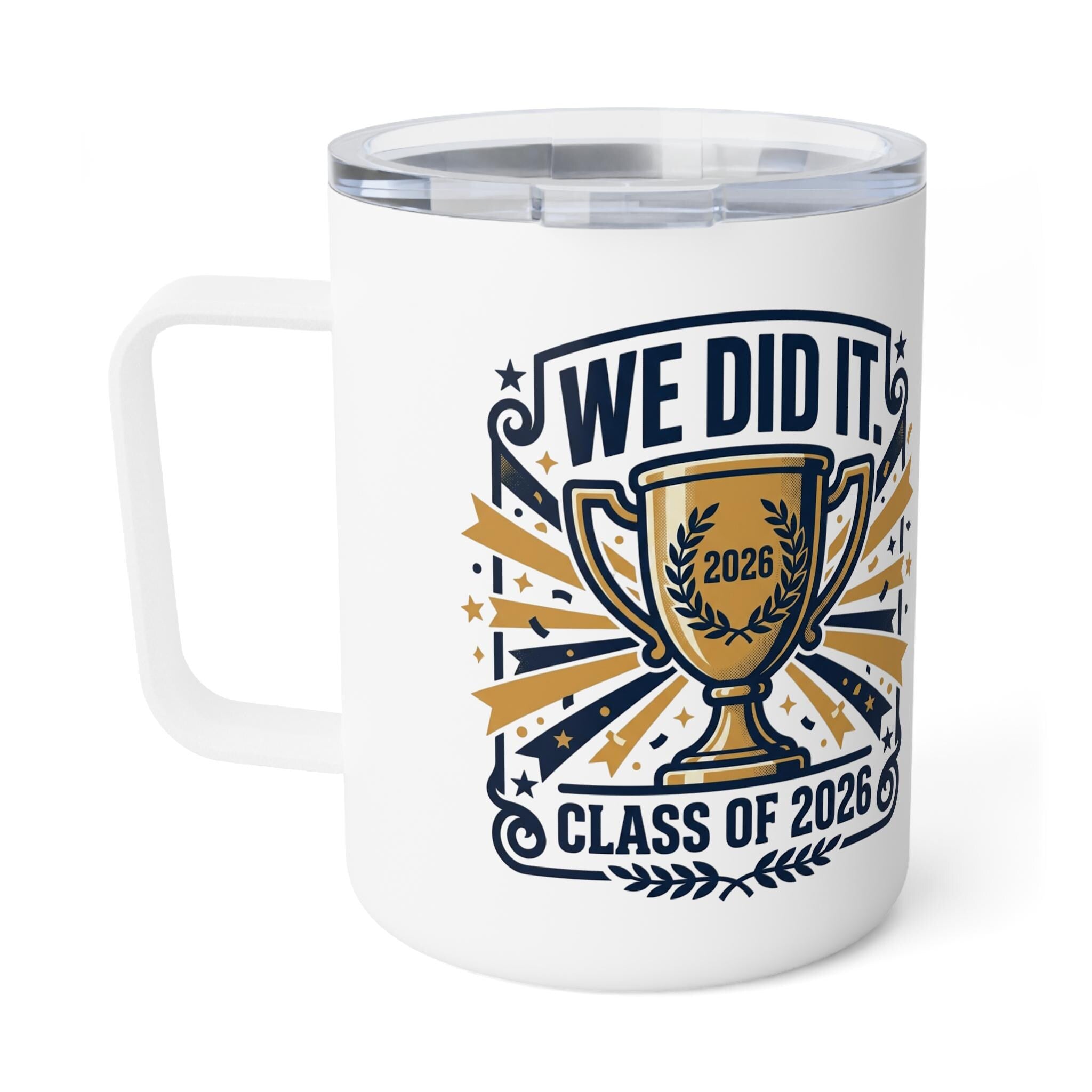 Westmont Class of 2026 Trophy Design Insulated Coffee Mug
