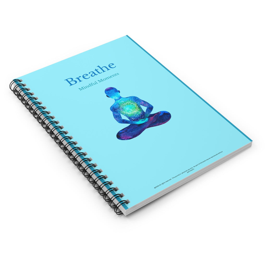 Breathe Mindful Moments notebook | Spiral Notebook, Ruled