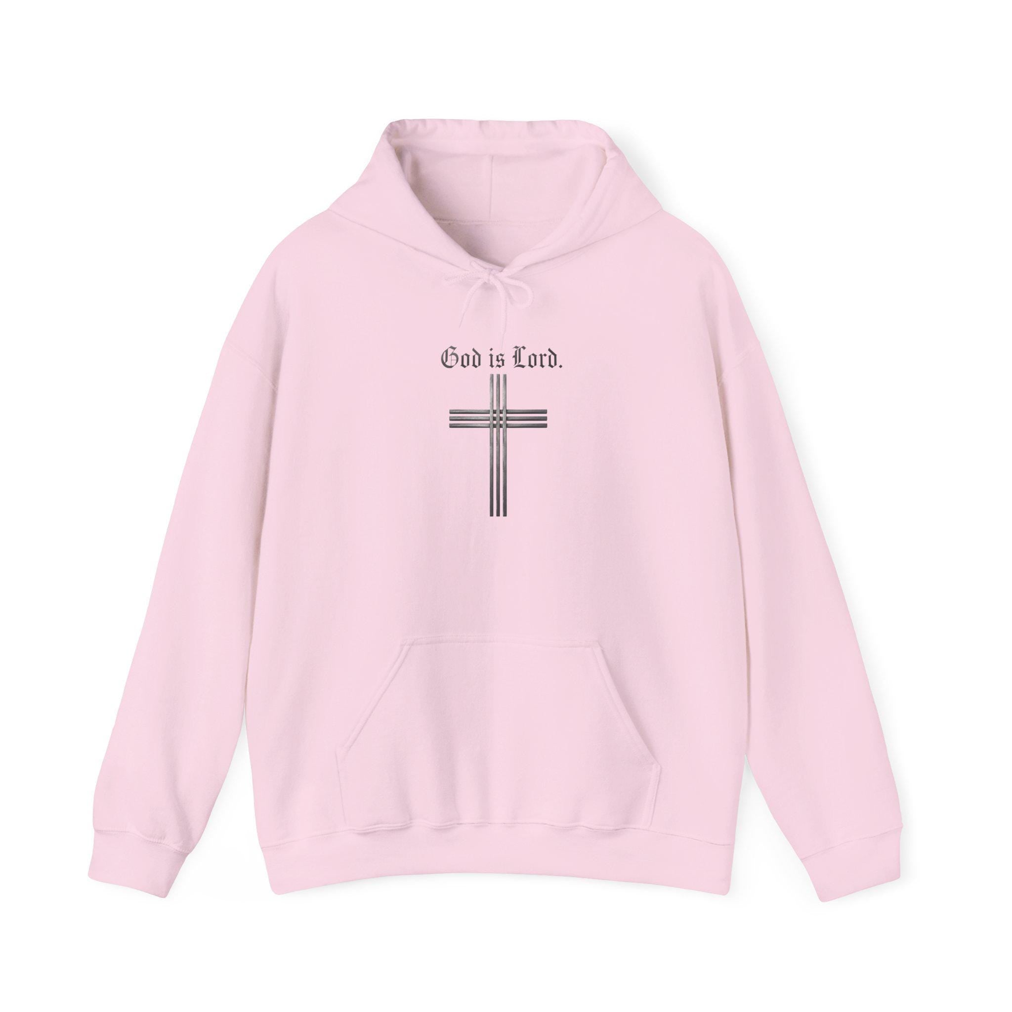God Is Lord cross design Hoodie | Christian faith sweatshirt, Christian Gift