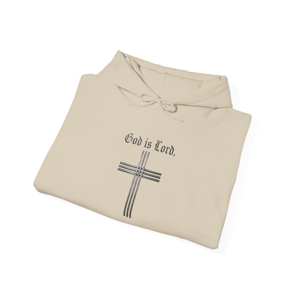 God Is Lord cross design Hoodie | Christian faith sweatshirt, Christian Gift