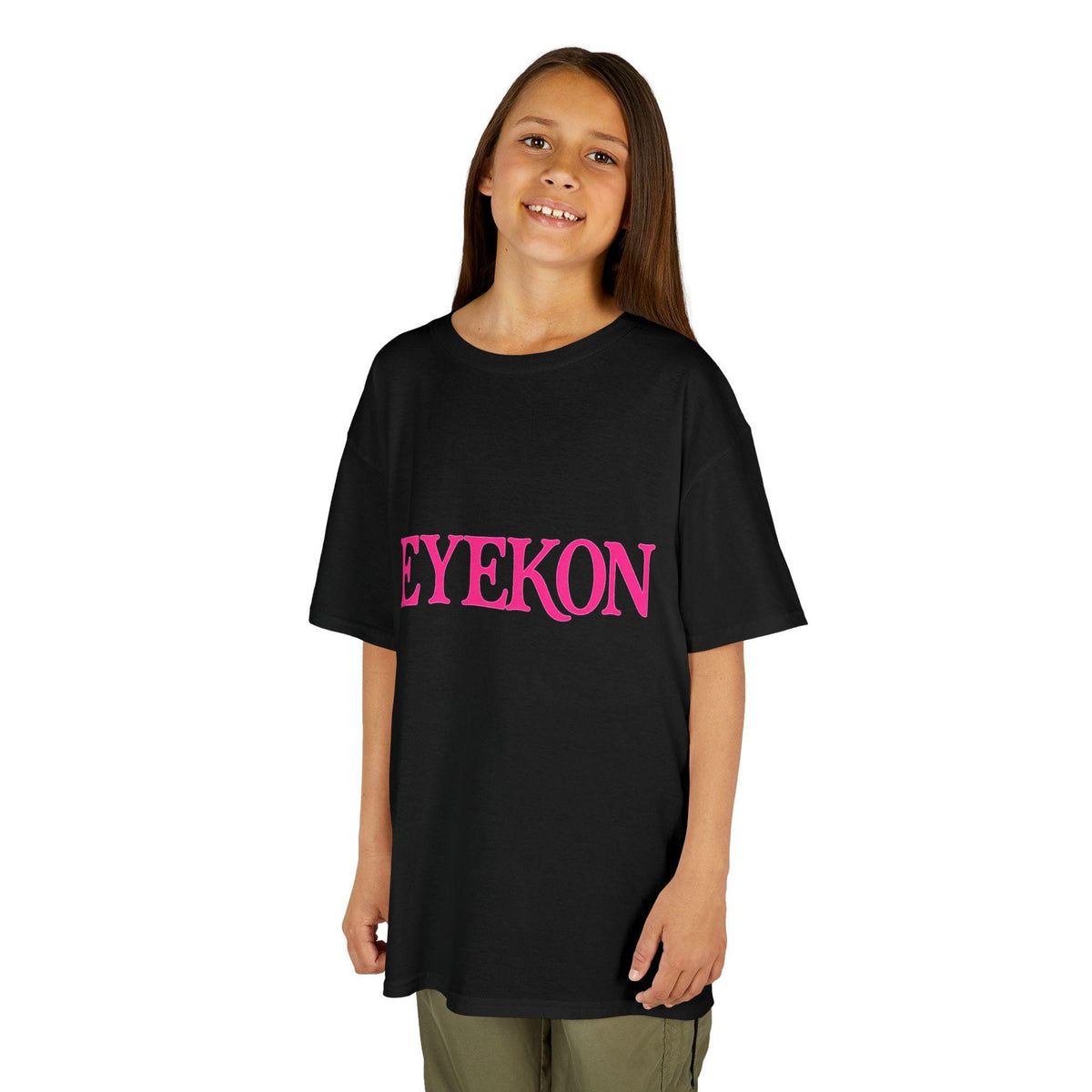 EYEKON Kids Tee | Pink Logo, Girl's Gift