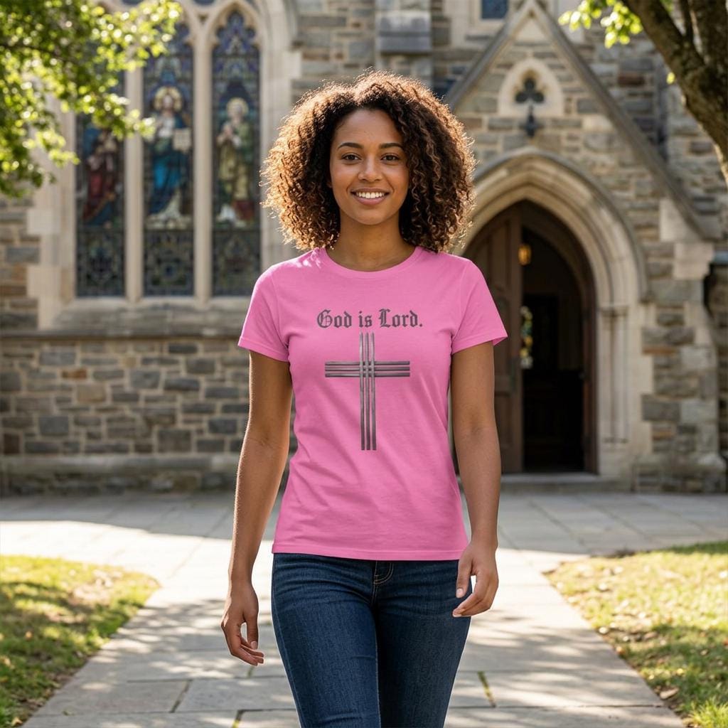 Christian Women's T-Shirt, Faith Tee, Christian Gift for Women