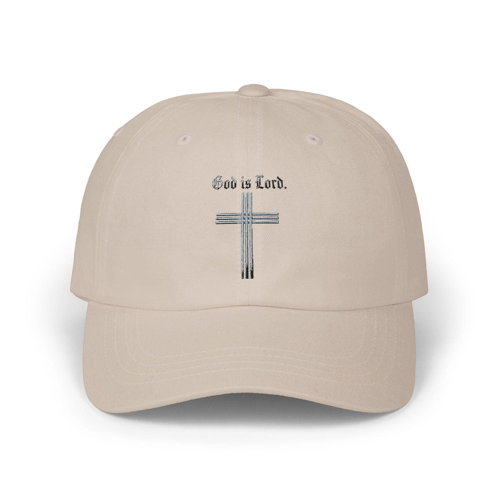 God Is Lord cross embroidery Dad Cap | Christian baseball hat, Christian Gift, Faith Hat