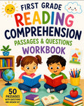 First Grade Reading Comprehension Passages & Questions | 50-Page Printable Workbook with Answer Key