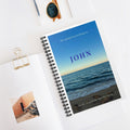 John Gospel Beach Cover Spiral Notebook | Ruled Journal