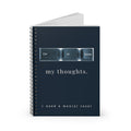 Ctrl Alt Delete my thoughts Spiral Notebook | Ruled Journal, Mental Reset