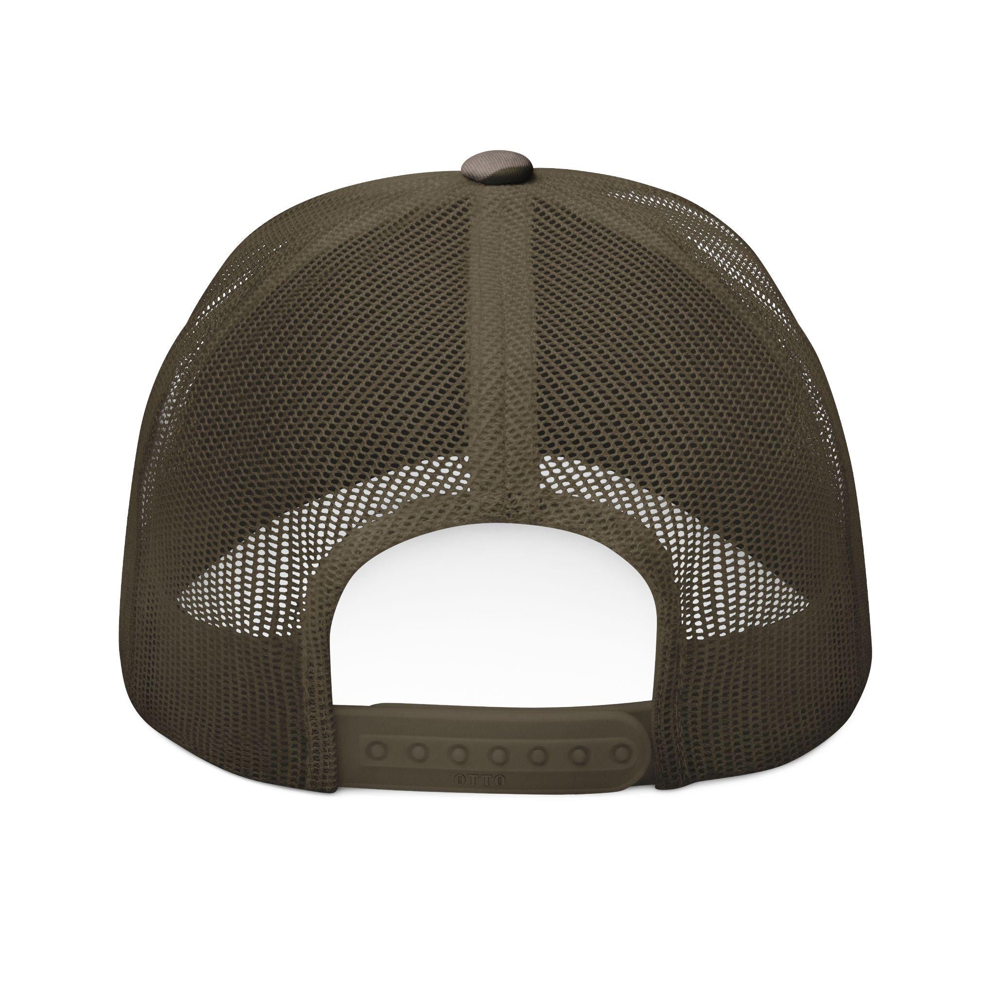 Pretty Girl embroidered camo trucker hat | camouflage cap