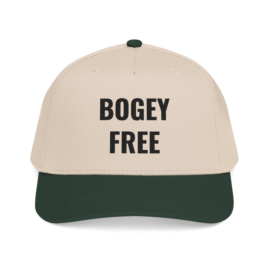 Embroidered Bogey Free Golf Hat, Unisex Baseball Cap, Golf Dad Gift