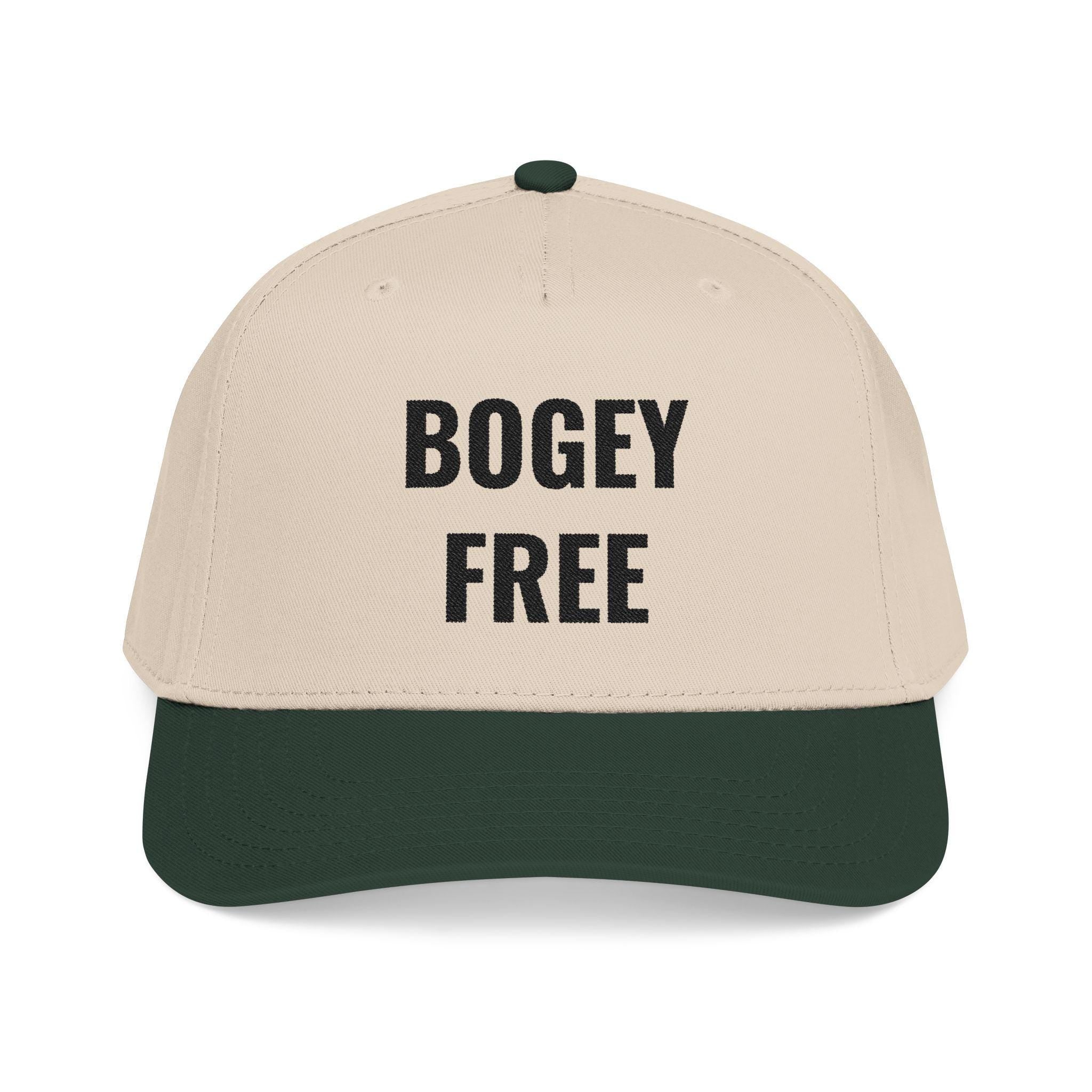 Embroidered Bogey Free Golf Hat, Unisex Baseball Cap, Golf Dad Gift