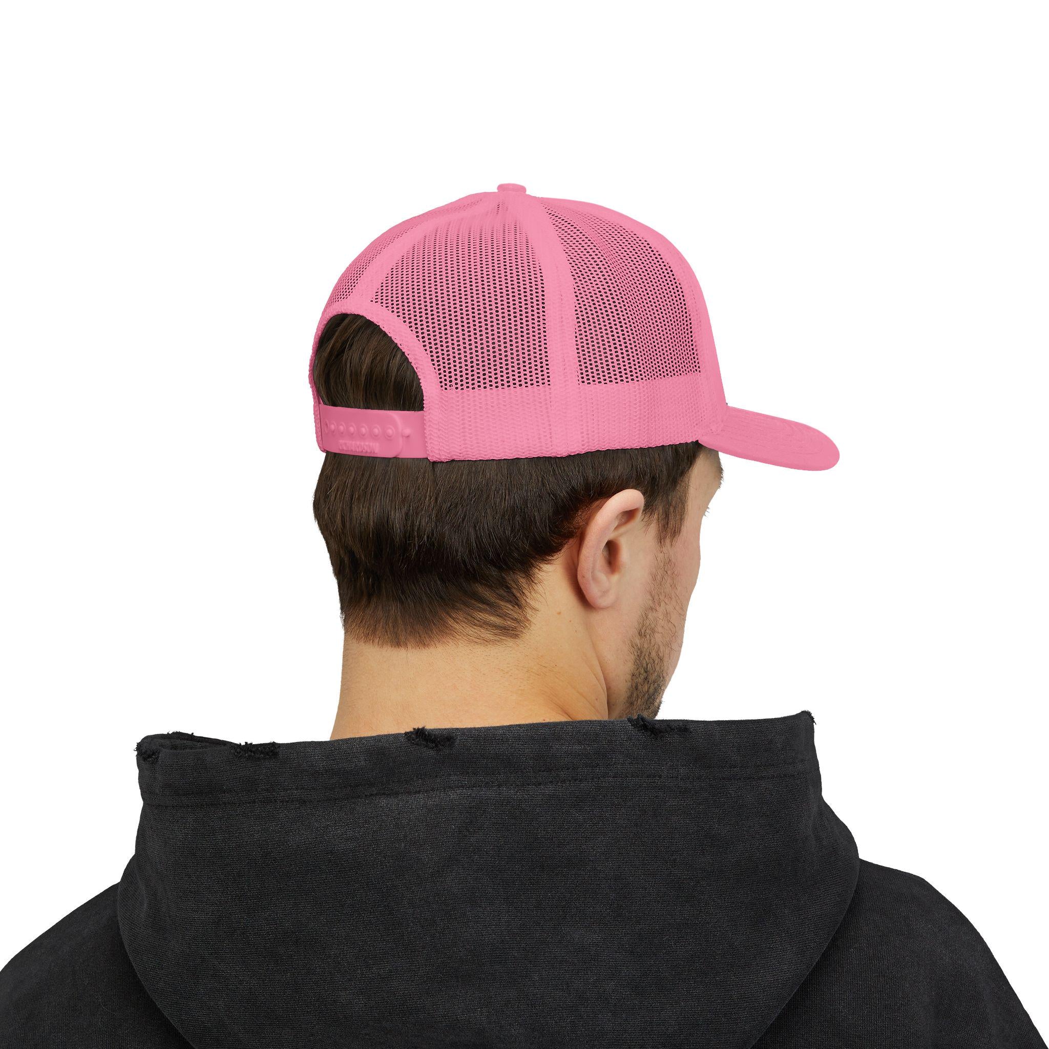 1977 Bronco Trucker Cap | Pink rhinestone vintage trucker cap