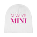 Mama's Mini Baby Beanie | Pink Script Text