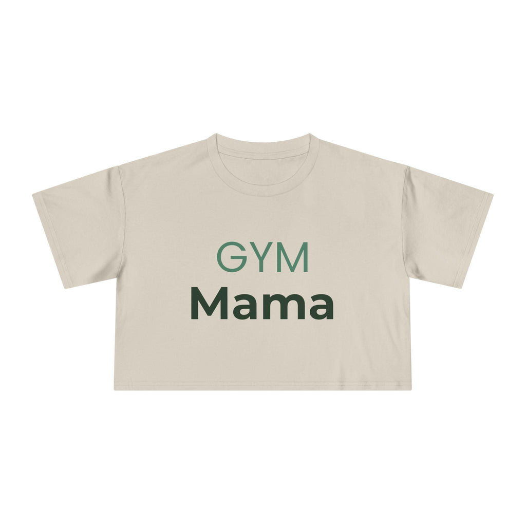 Gym Mama Crop Tee | Fitness Mom Shirt, Workout Crop Top