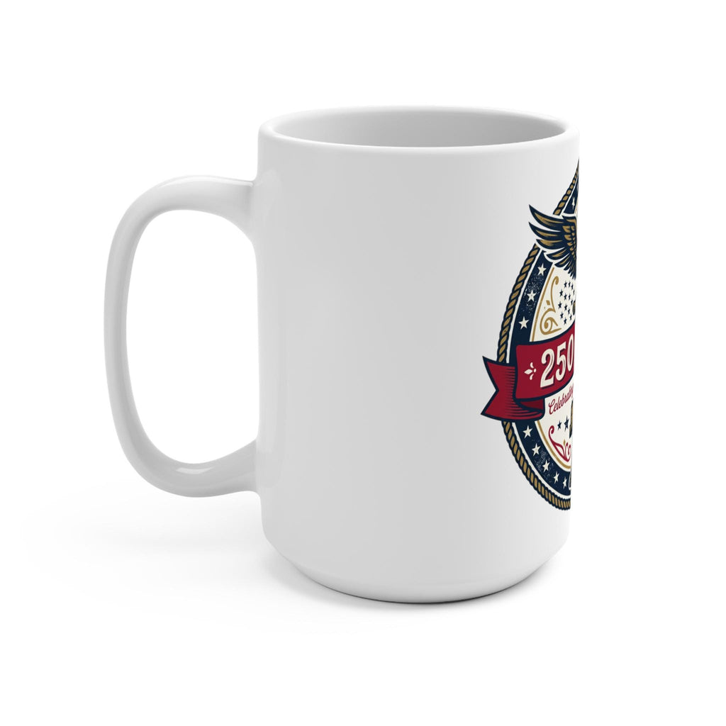 250 Years Eagle Liberty Mug | Patriotic America Anniversary Coffee Cup