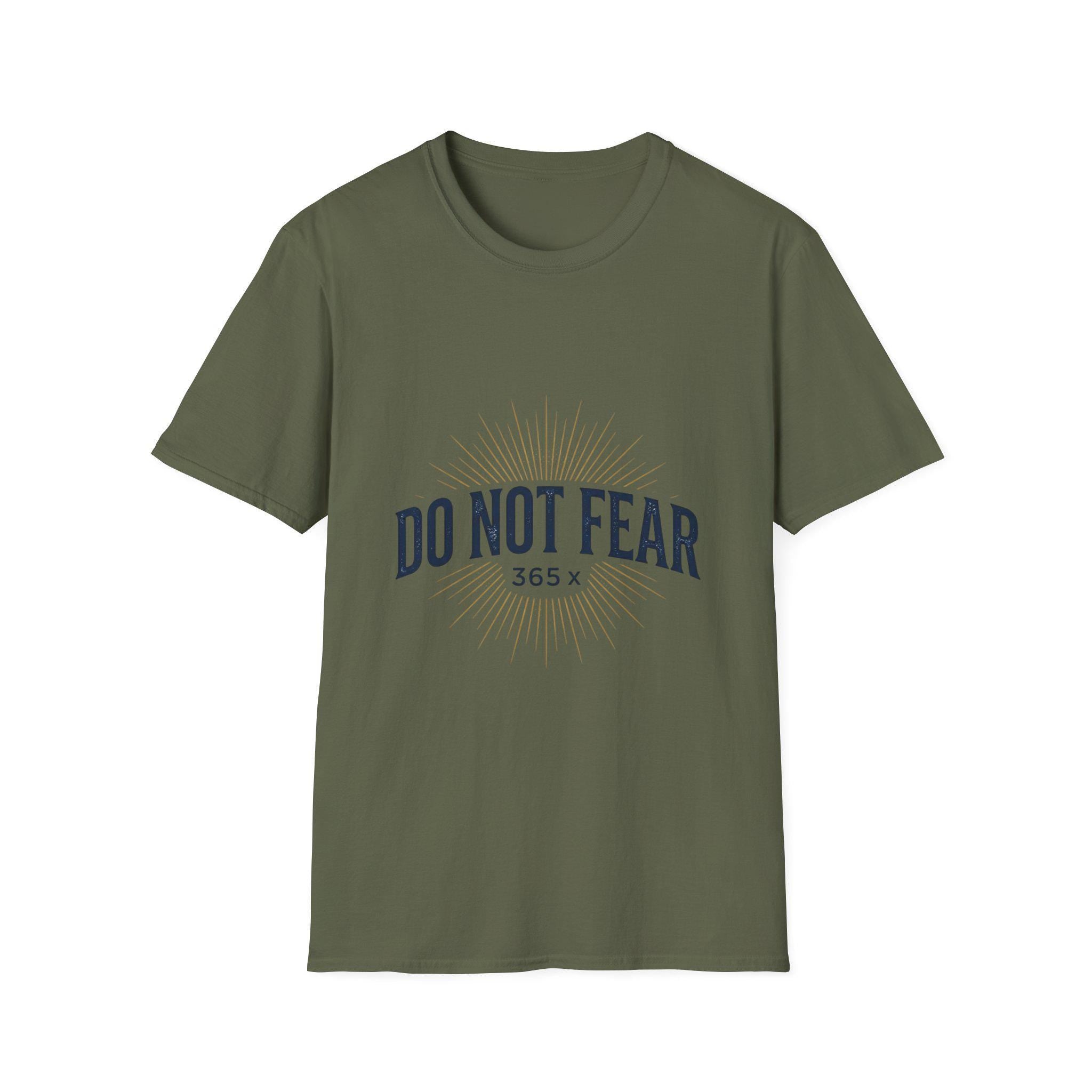Do Not Fear 365 T-Shirt | Inspirational Faith Typography Tee