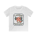 Kids Axolotl Tee | Pink Illustration, Valentine Shirt