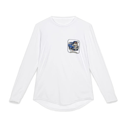 Badass Mechanic illustration Long Sleeve Shirt | Vintage Truck mechanic art