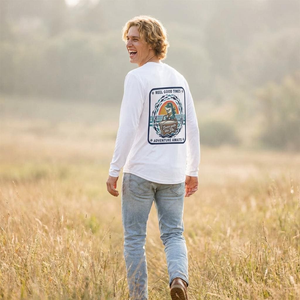 Reel Good Times Fishing Shirt | Long Sleeve UV Protection
