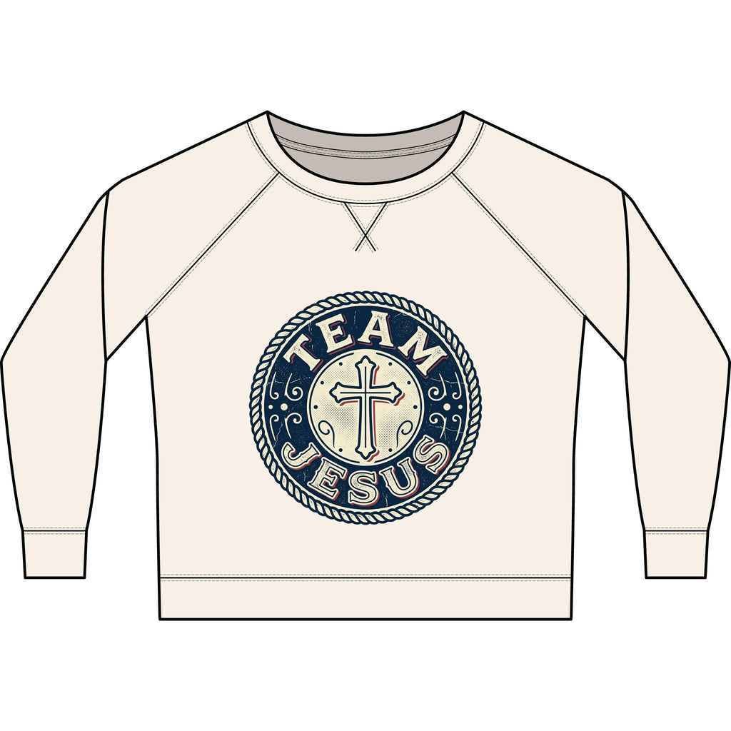 Team Jesus crewneck | Christian cross sweatshirt