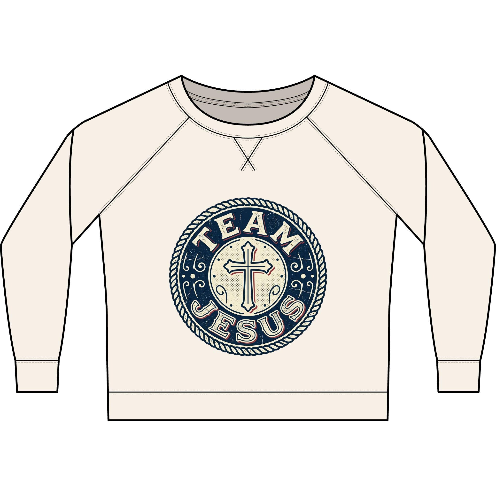 Team Jesus crewneck | Christian cross sweatshirt