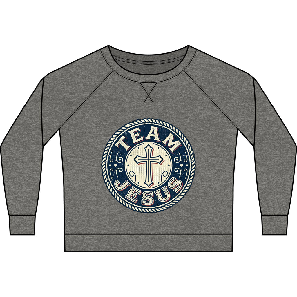 Team Jesus crewneck | Christian cross sweatshirt