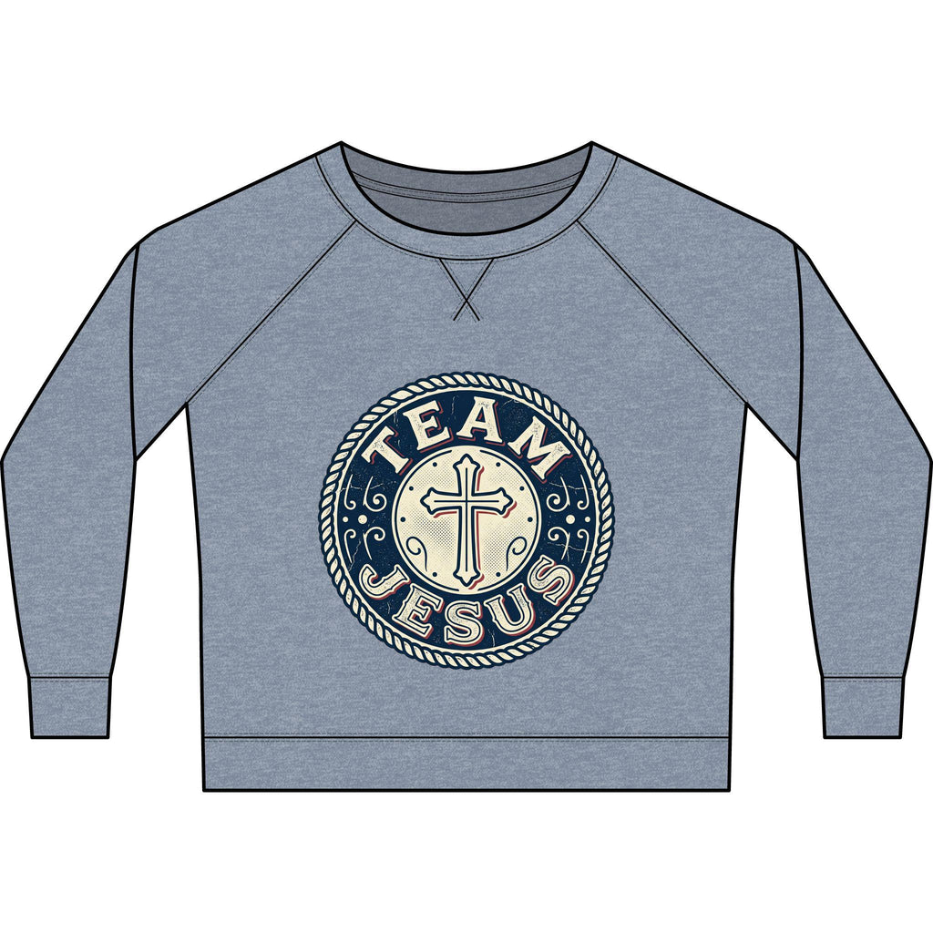 Team Jesus crewneck | Christian cross sweatshirt