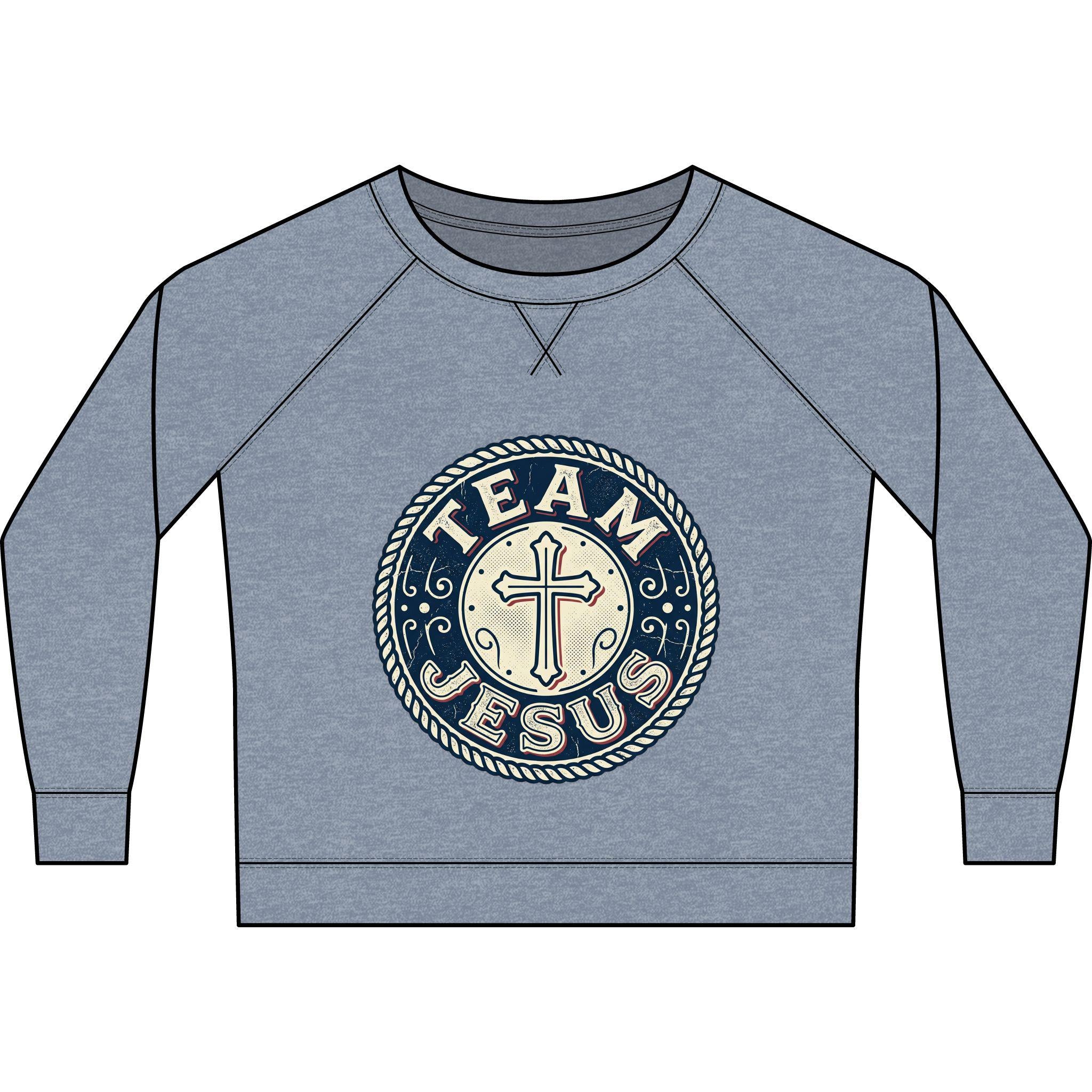 Team Jesus crewneck | Christian cross sweatshirt