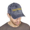 Gone Fishing Cap | Vintage Washed Embroidered Hat