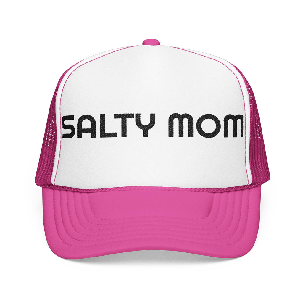 Salty Mom Trucker Hat | Foam Front Mesh Back