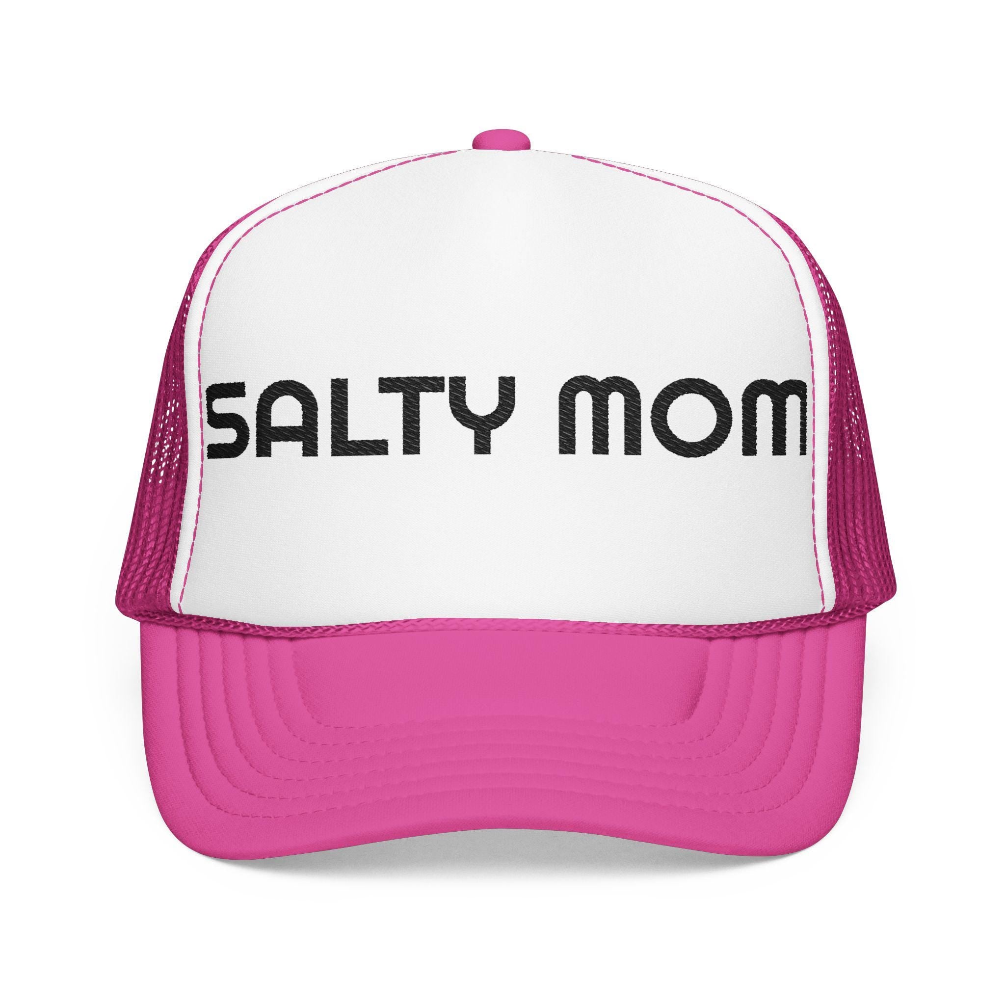 Salty Mom Trucker Hat | Foam Front Mesh Back