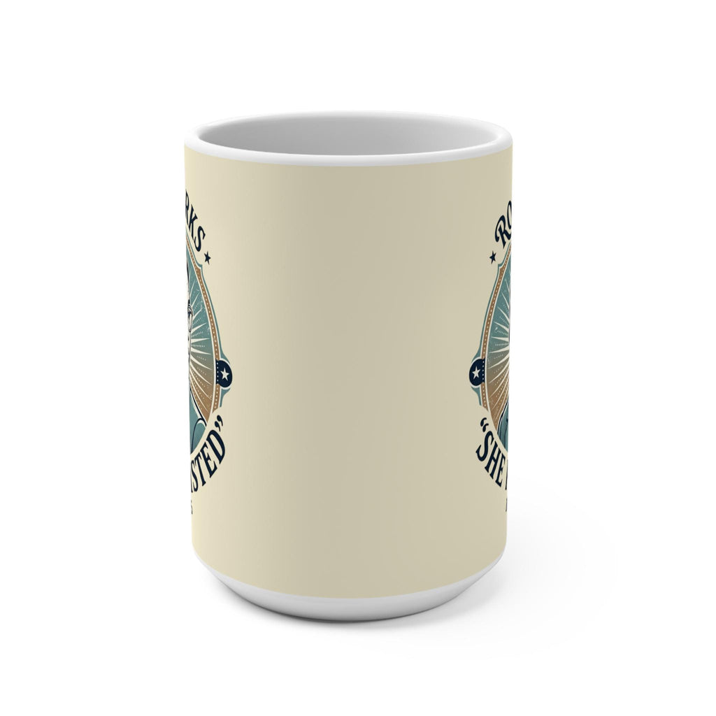 Rosa Parks Portrait She Persisted Mug | Civil Rights Icon 15oz