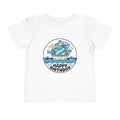 Ocean Cupcake with Whale 'Happy Birthday' Toddler Tee | Kids Birthday Shirt