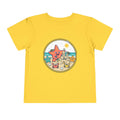 Starfish Beach Scene Toddler Tee | Sandcastle, Ocean Friends