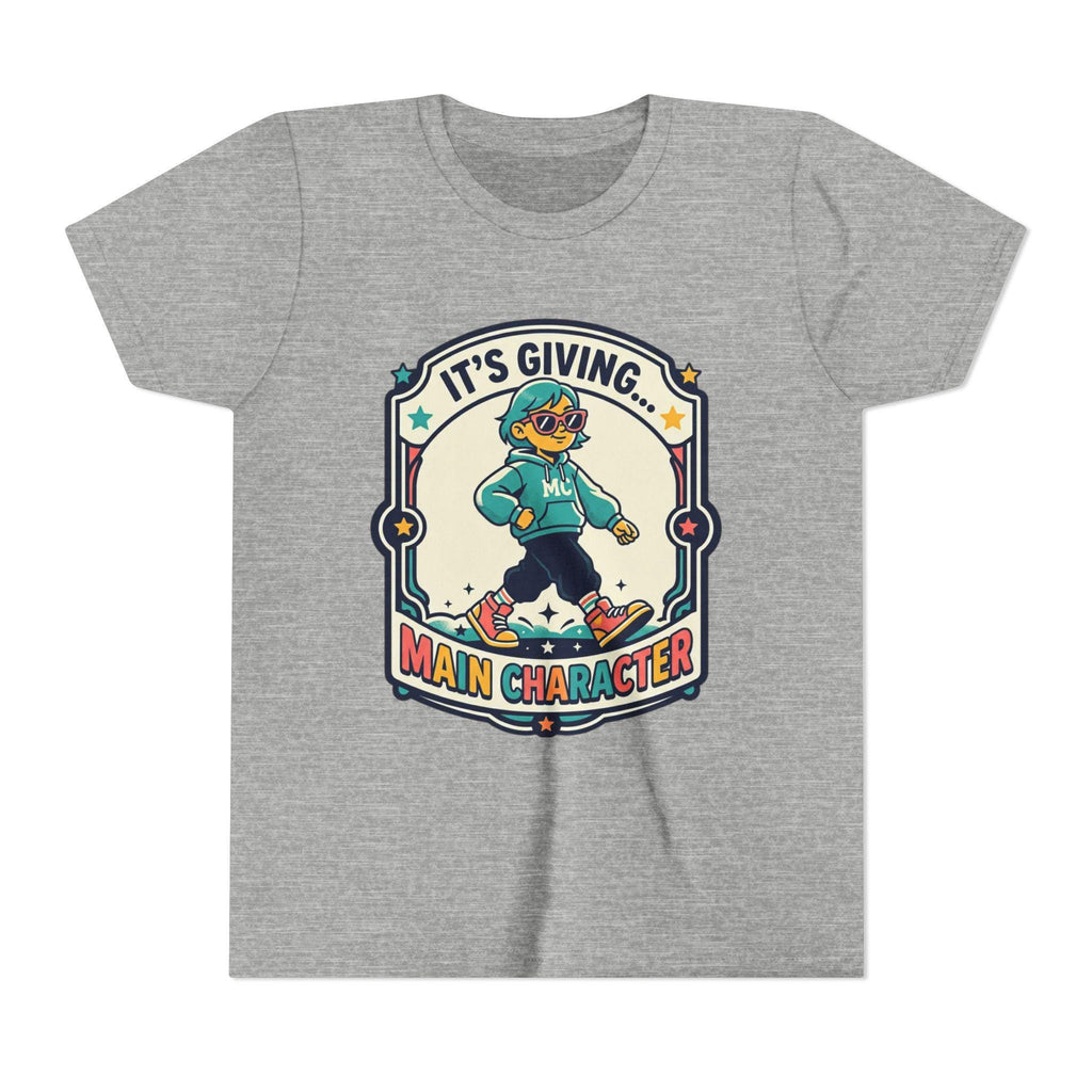 Youth Main Character Duck Graphic Tee | Retro Arcade Style Shirt