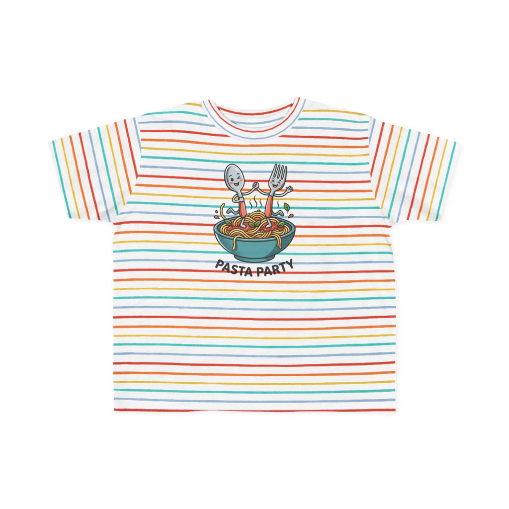 Pasta Party kids T-Shirt | Cute spaghetti bowl illustration